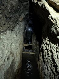 Spéléo dans les mines