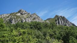 Haut tour du lac de Castillon en VTT
