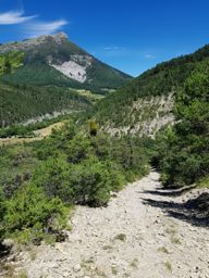 Haut tour du lac de Castillon en VTT