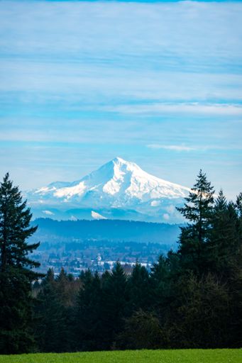 Lots of views of Hood, then the sun hit it and WOW! 🤩