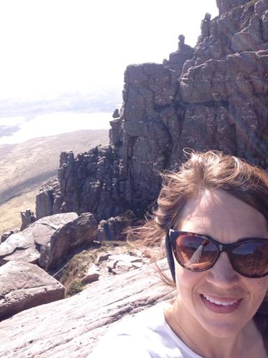 Summit! 612 meters/2,007 feet