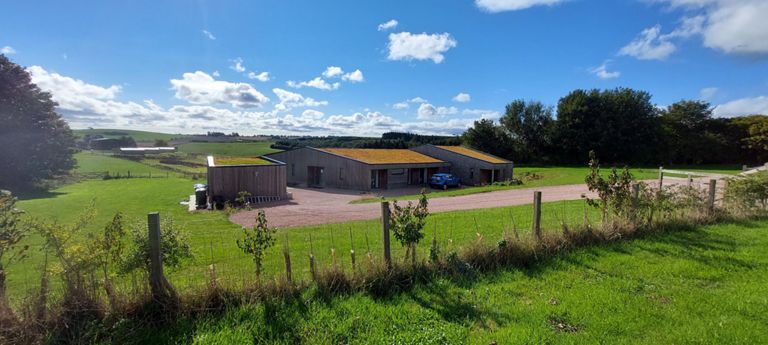 The Rings near Cupar is available for rent.
https://therings.co.uk/