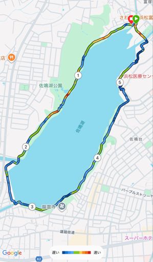 一定のペースで走れなかったが、無事完走出来て良かった