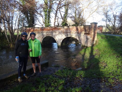 Bridge over the River Thet at ... Bridgham!