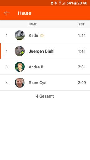 Mal wieder sekundengenaues GA1-Training