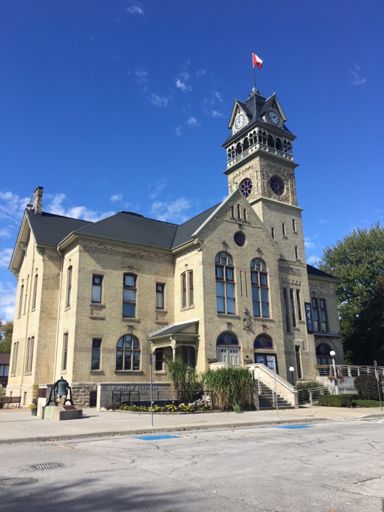 Petrolia Town Hall 1889. Now Victoria Playhouse. 
