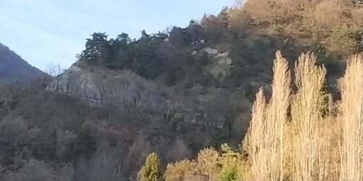 Raidard du Château Pilon (partie facile)