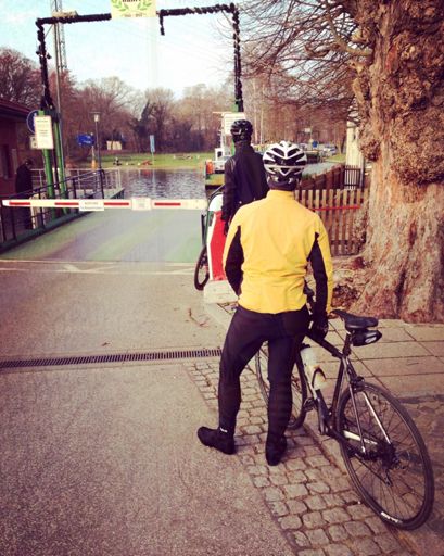 Waiting of the ferryman