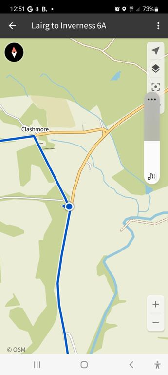 Noting the bit needing re-routing