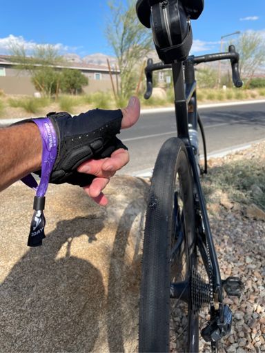 Sheet rock screw, 1 week old tire😩