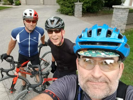 After the ride, the obligatory selfie!