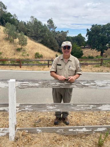 Met Mr. Harry Cline, volunteer park ranger for over 5 years. He said all staff had to go home yesterday at noon due to excessive heat.