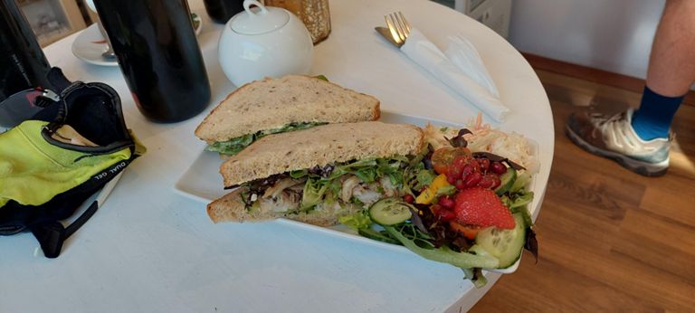 Delightful Fresian German mother and daughter serving in White Light Gifts and Tasty Treats, Lostwithiel