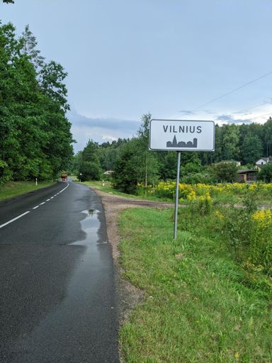 I was still 20km from downtown.