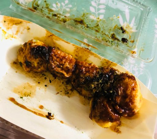 グルメライド　空飛ぶたこ焼きかっちゃんrecovery。♨️からでると半分なくなってた…🚀🪽