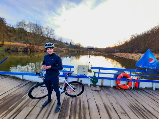 traject 🚢🛟 on Berounka river