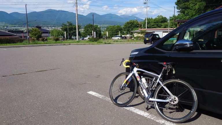 出発点まで戻ってきて本日のライド終了♪