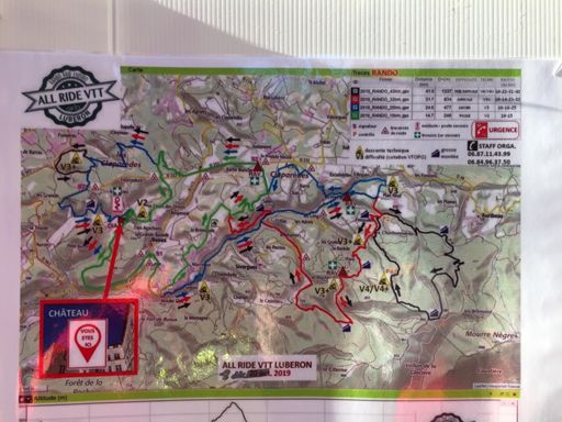 les parcours...