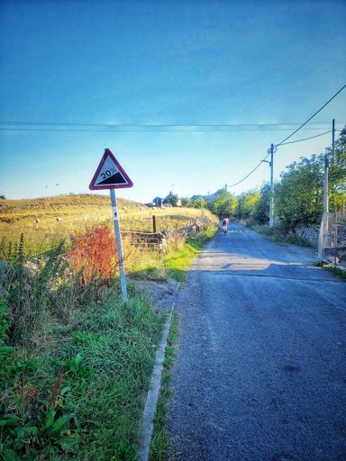 a 20% start of a climb, is all you need to warm up for sure...