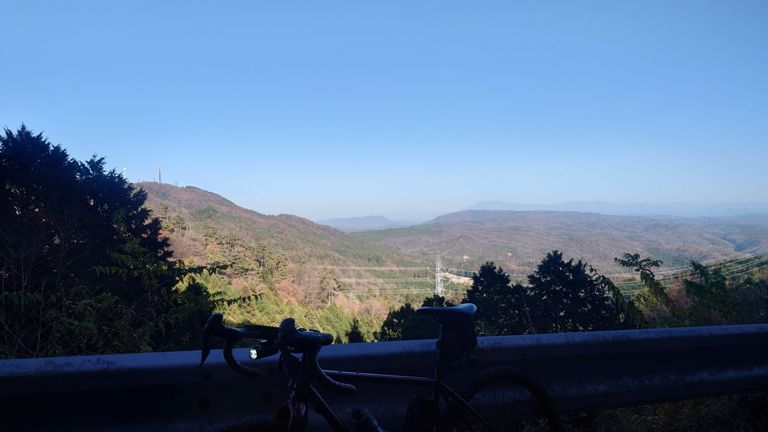 途中の絶景ポイント。