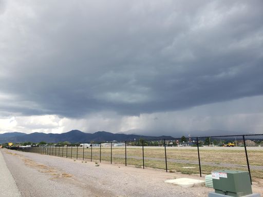 Spoiler alert. I didn't make it back dry.