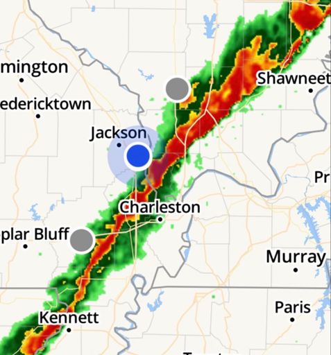 Pedaled thru that east to west 