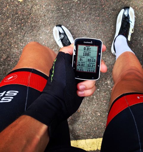 First half of solo Cov-Oxford-Cov ride. 24.0mph/38.6kmh average
My best solo pace yet :-)