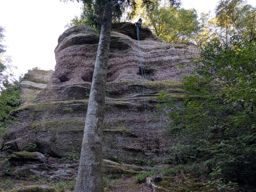 Escalade Pierre percée