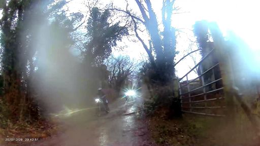 They came careering down the hill sending us in different directions. The first guy was going way too fast. Unfortunately the camera was covered in mud.