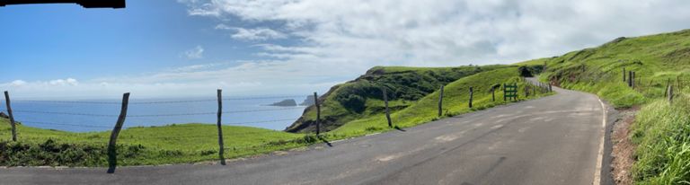 Sunny Day and Waterfalls