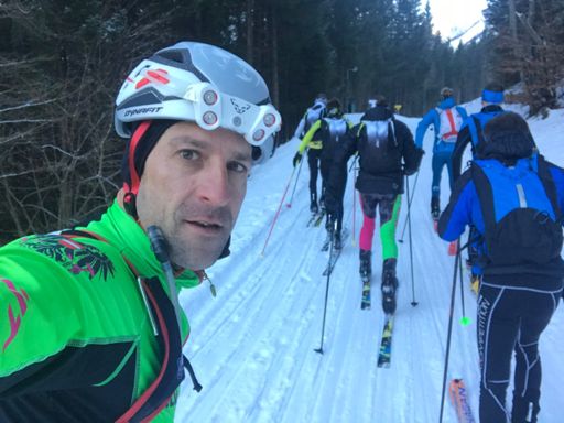 On the way to the start