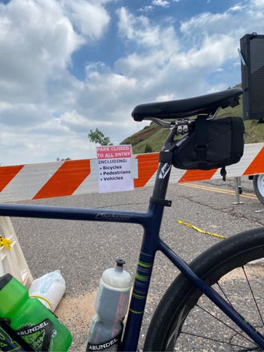 This RedRocks road closure realllllllllllly piiiiiis me off, not looking forward to doing that segment all over again😭