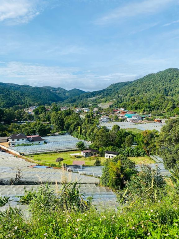 doi inthanon via khun bee loop from hang dong | 172.5 km Cycling Route ...