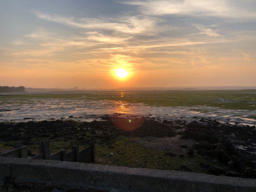 Sunset 🌅 from Horrid Hill 😉