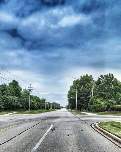 light traffic Saturday ... love