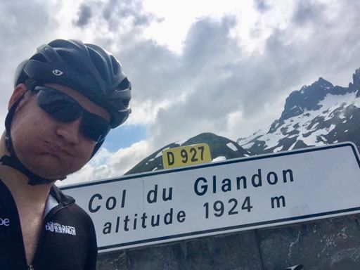 Pfieuw! Boven geraakt