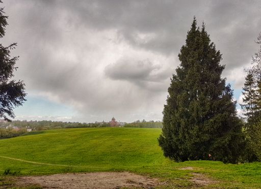 Вид с Филимоновой горы.