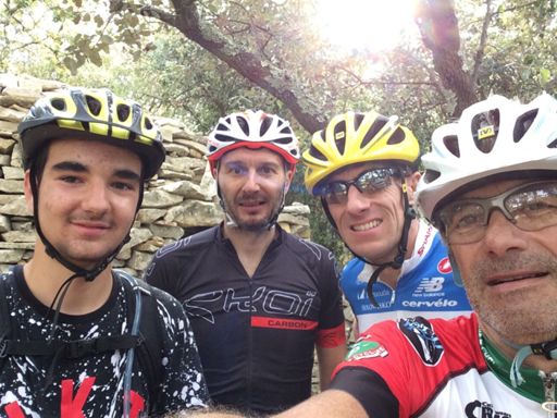 Arno, François, Stéphane et Bruno