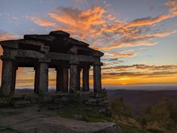 Magic sunset au Donon