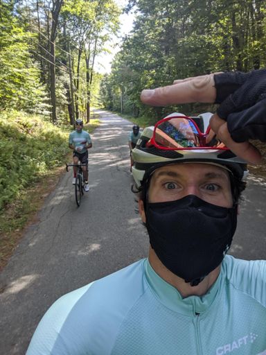 8 hours in a mask don't you ever doubt me