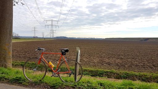 Was alweer even geleden dat ik op de Union had gereden... Het mijn oudste fiets (1980) maar hij rijdt heerlijk!