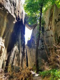 Les grés d’Annot en famille