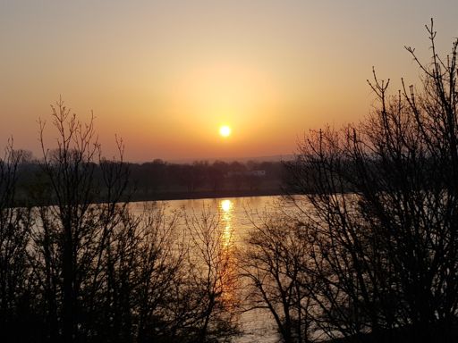 Sonnenaufgang von der Nordbrücke