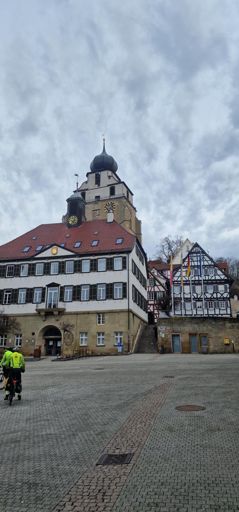 Marktplatz Herrenberg, mit meiner Geburtsstätte 🤗