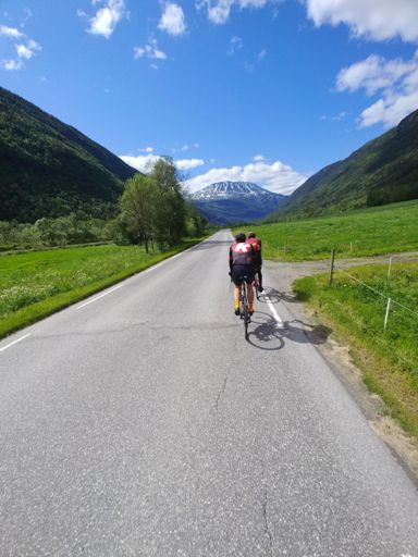 On the way to mountains