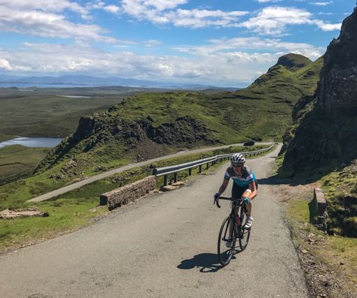 Claire conquering The Quirang 💪🏼