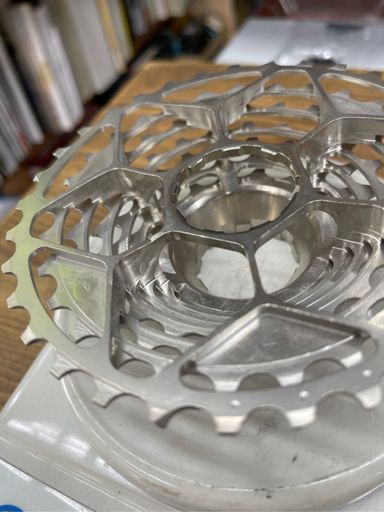 このギア欲しいな‥でも32T入れたら甘えてしまいそう。　
我慢。我慢。。うん我慢。