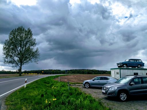Rain and storm on the way home 🌧️