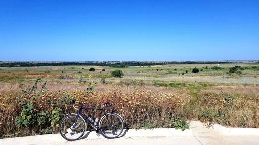 View from the parking lot of the new Tarleton State University campus in Fort Worth