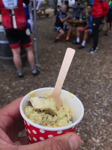 No Gu’s at this stop, Chicken Curry and Scones